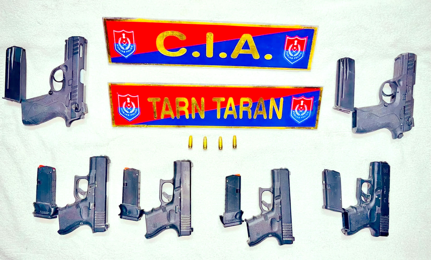 Two persons involved in smuggling of lethal weapons from Pakistan arrested.
